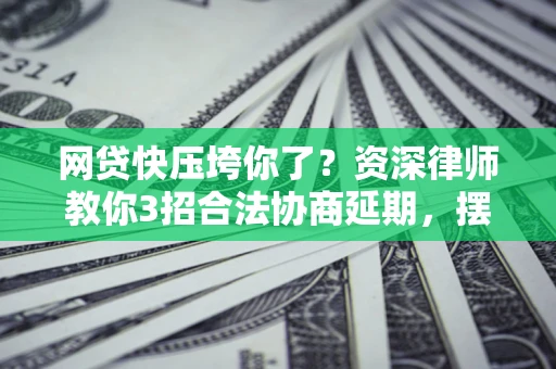 济南网贷快压垮你了？资深律师教你3招合法协商延期，摆脱暴力催收！