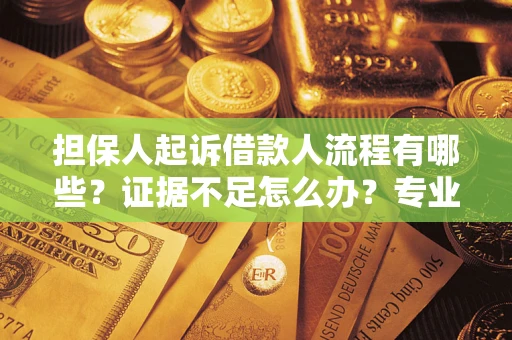 济南担保人起诉借款人流程有哪些？证据不足怎么办？专业律师解答