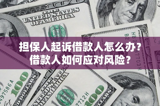 济南担保人起诉借款人怎么办？借款人如何应对风险？
